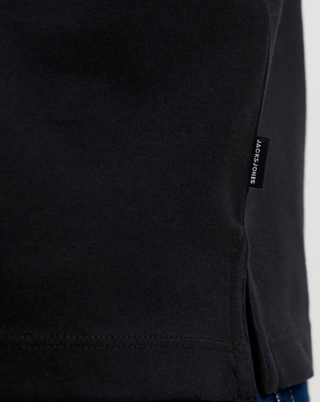 Jack & Jones JPRBLAETHAN POLO Long Sleeve TOP Black