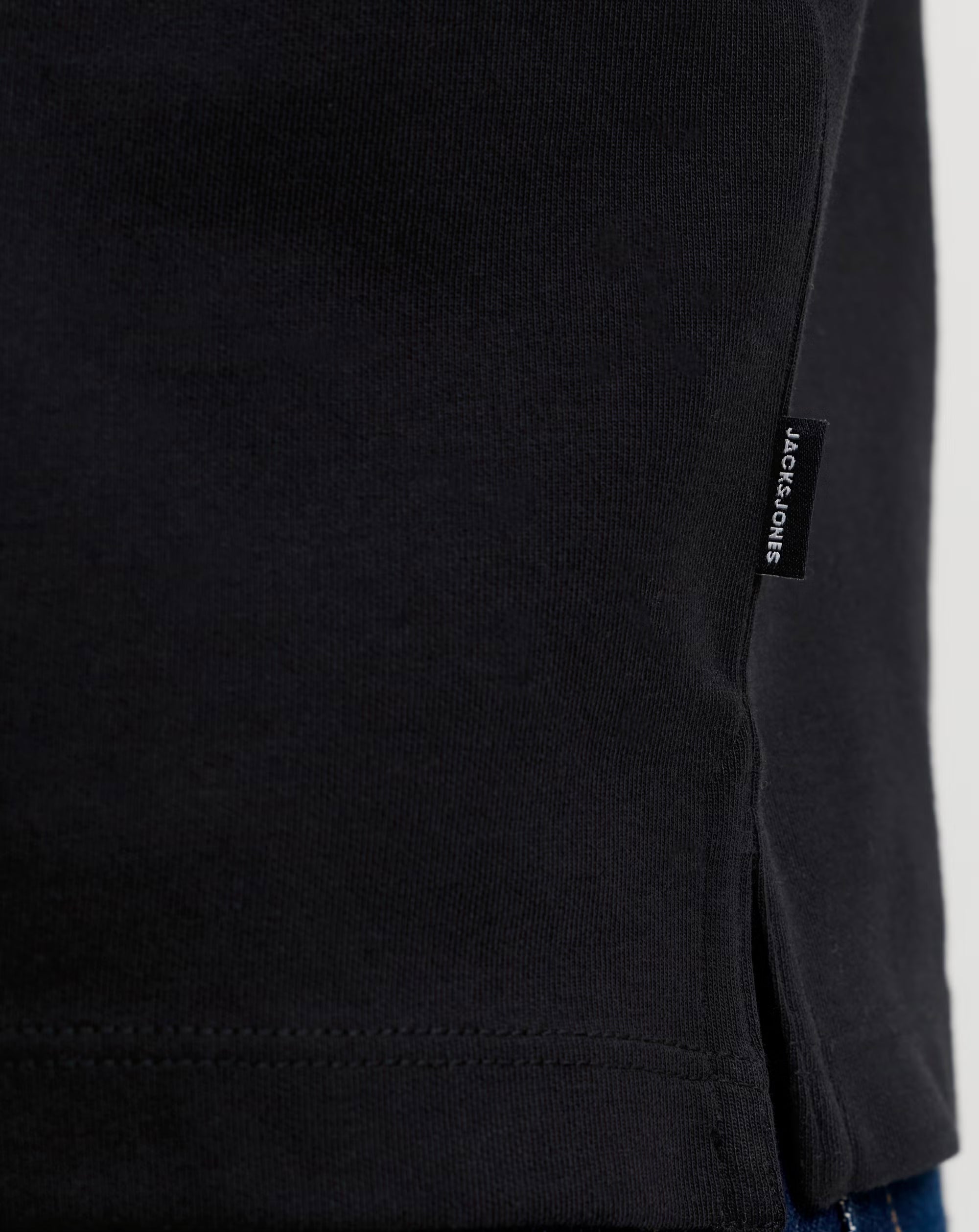 Jack & Jones JPRBLAETHAN POLO Long Sleeve TOP Black