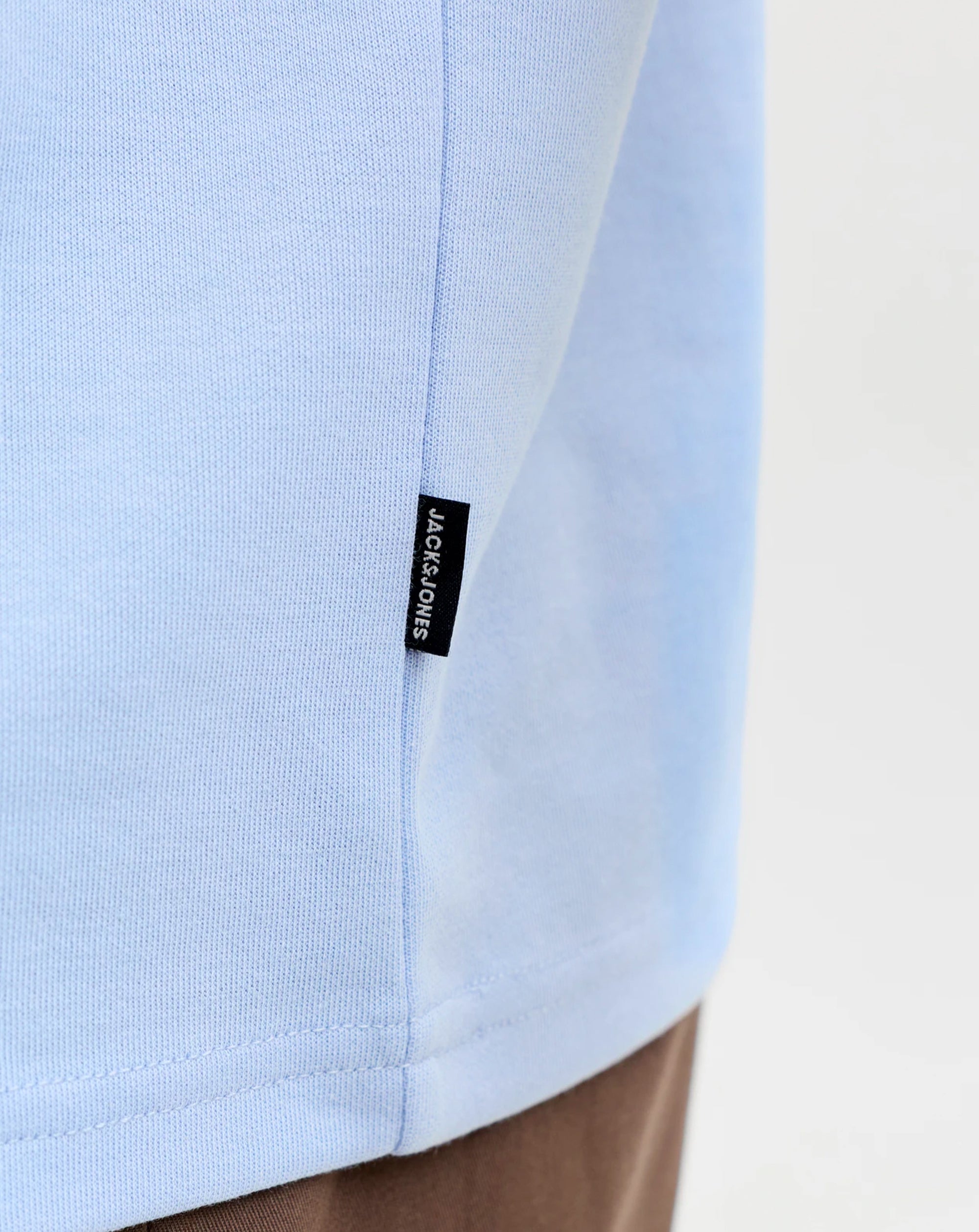 Jack & Jones JPRBLAETHAN SS Logo Tee CHAMBRAY BLUE