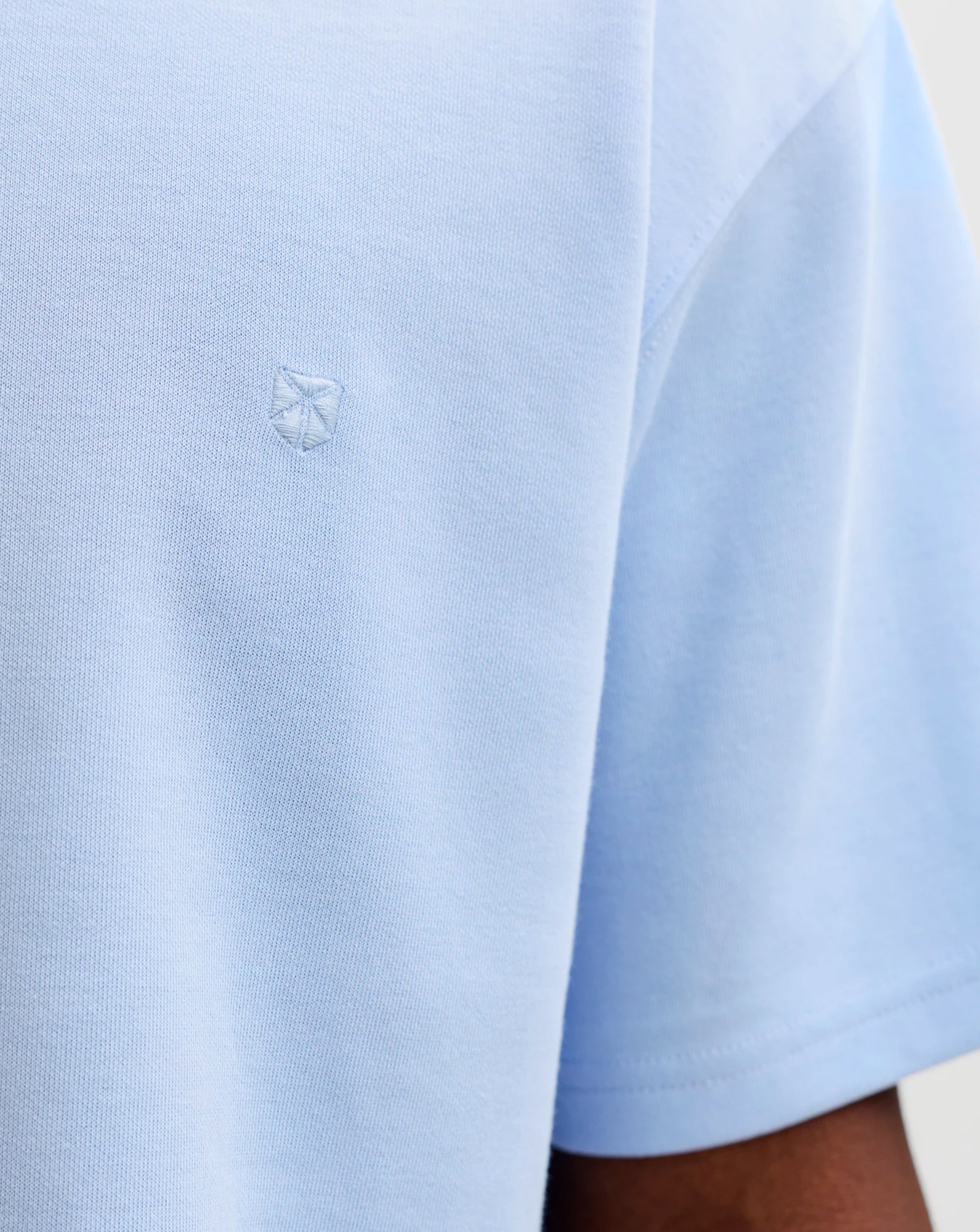 Jack & Jones JPRBLAETHAN SS Logo Tee CHAMBRAY BLUE