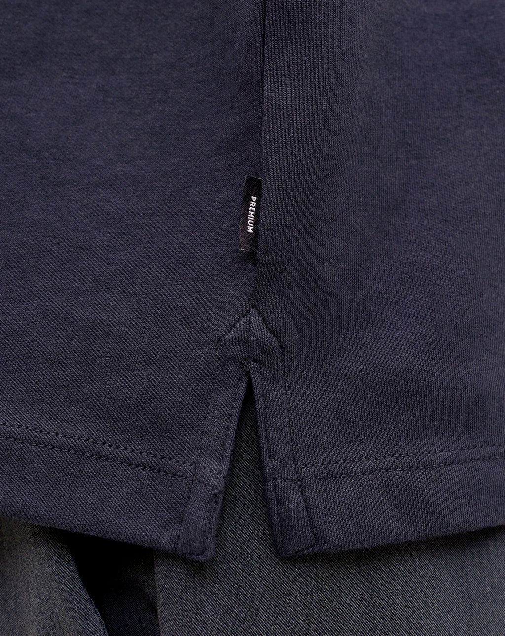 Jack & Jones JPRBLAETHAN Short Sleeve Zip polo Night Sky