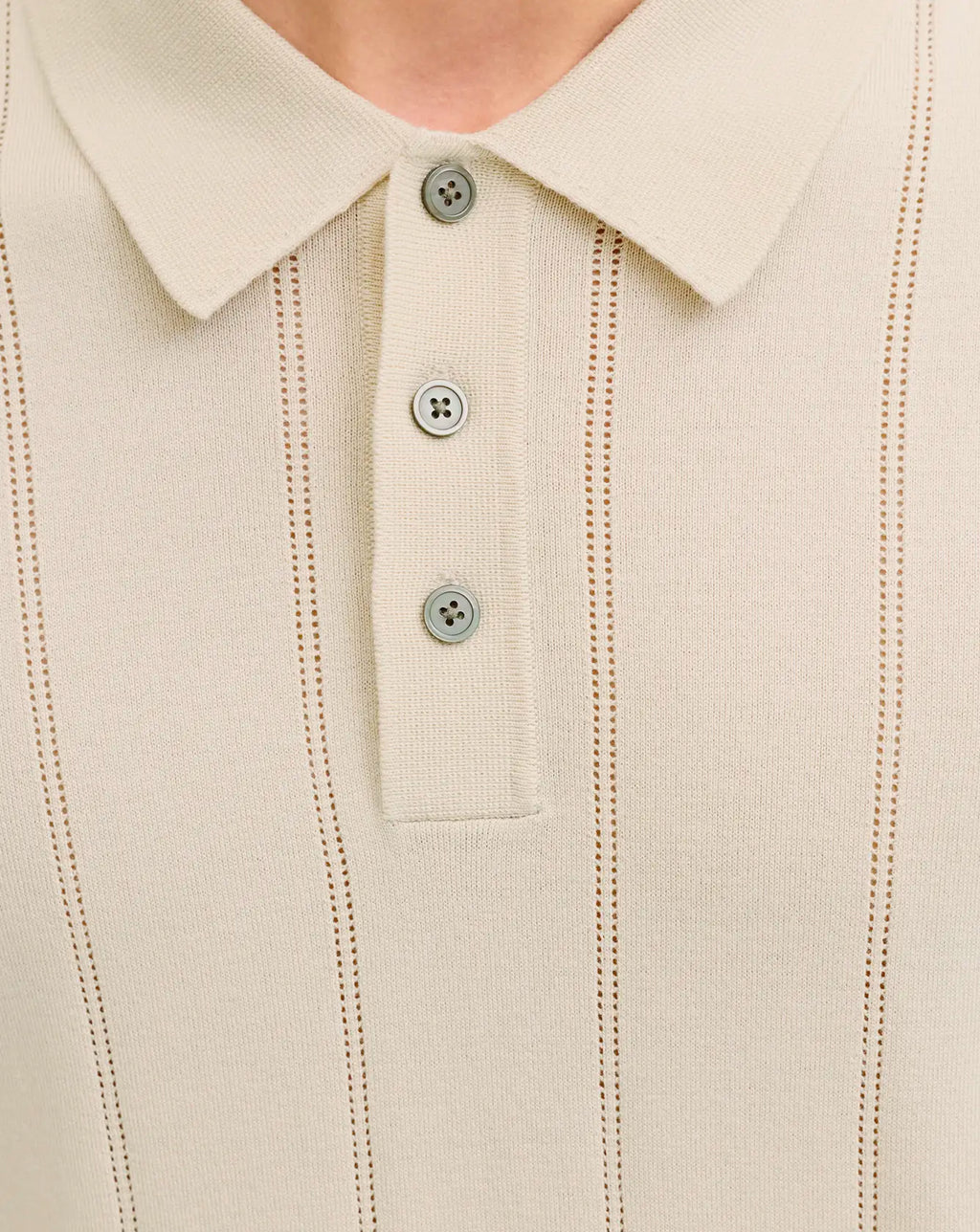 Jack & Jones JPRBLA William Structure Knit Polo Ancient Scroll