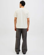 Jack & Jones JPRBLUALVS SS Tee Ln CLOUD DANCER