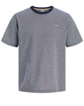 Jack & Jones JPRBLUALVS SS Tee Ln Maritime Blue Melange