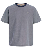 Jack & Jones JPRBLUALVS SS Tee Ln Maritime Blue Melange