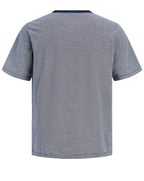 Jack & Jones JPRBLUALVS SS Tee Ln Maritime Blue Melange