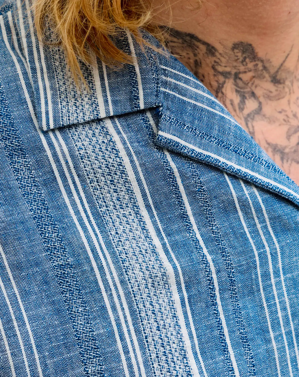 Jack & Jones JPR BLUESUMMER Lin dobby shirt ASHLEY BLUE