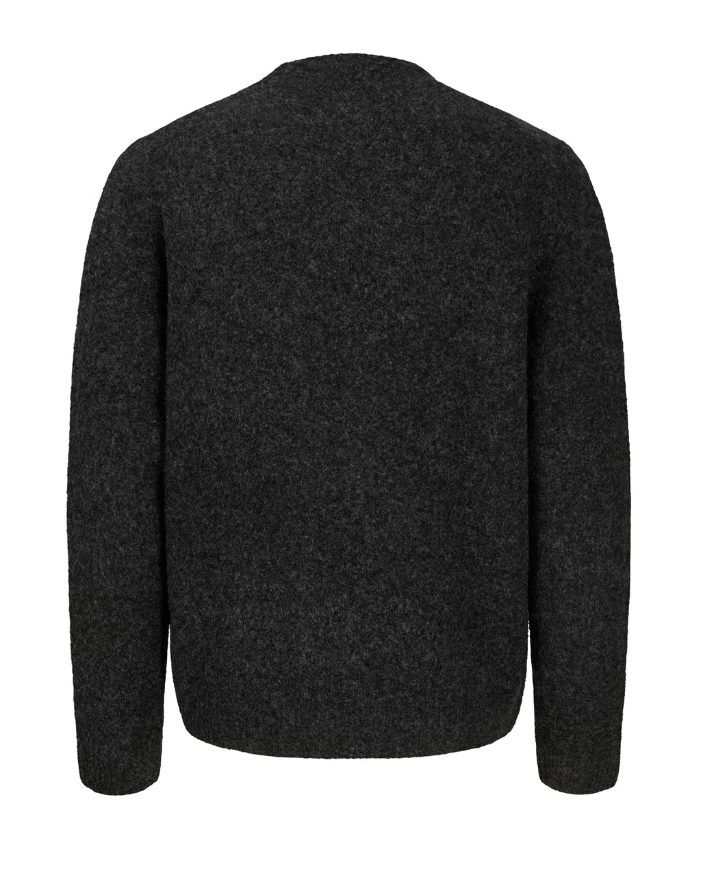 Jack & Jones JPRBlasimon souffle knit crew jumper MEDIUM GREY MELANGE