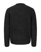 Jack & Jones JPRBlasimon souffle knit crew jumper MEDIUM GREY MELANGE