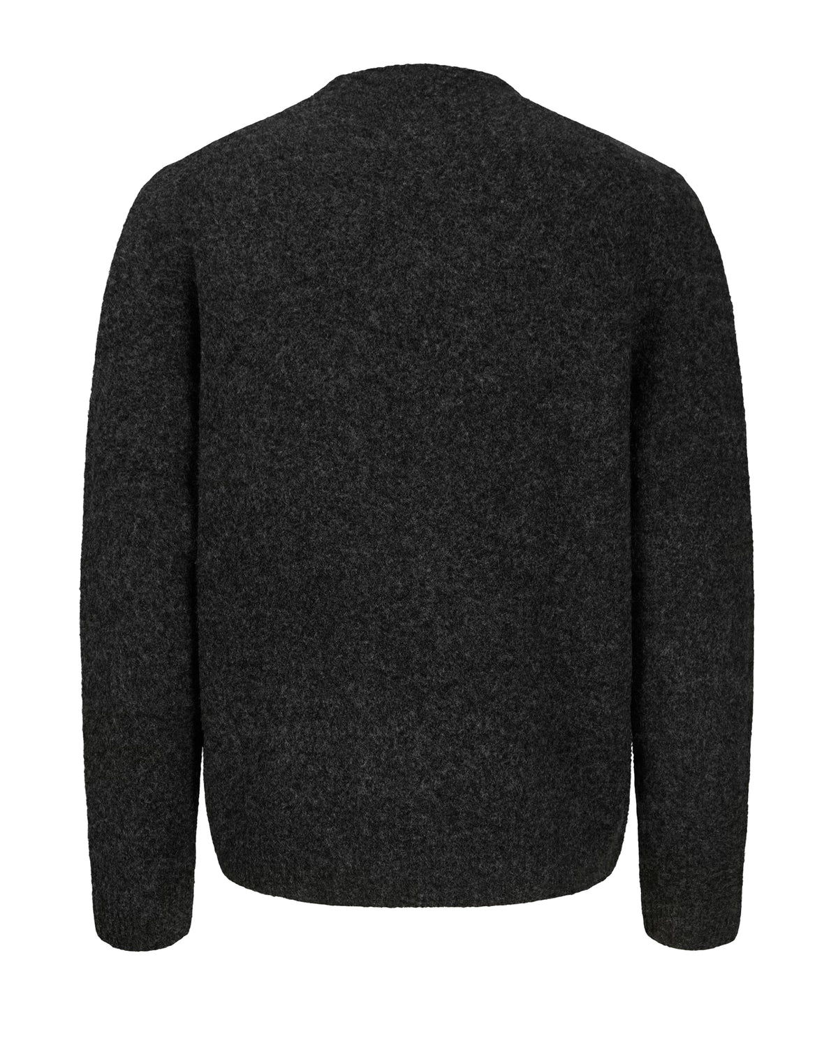 Jack & Jones JPRBlasimon souffle knit crew jumper MEDIUM GREY MELANGE