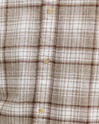 Jack & Jones JPRBluharvey flannel check Long Sleeve Shirt Plaza Taupe