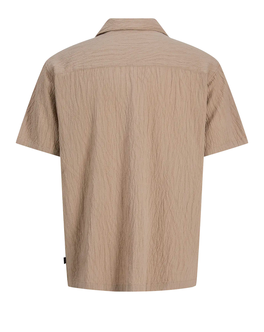 Jack & Jones Jacquard Short Sleeve Shirt Aluminum