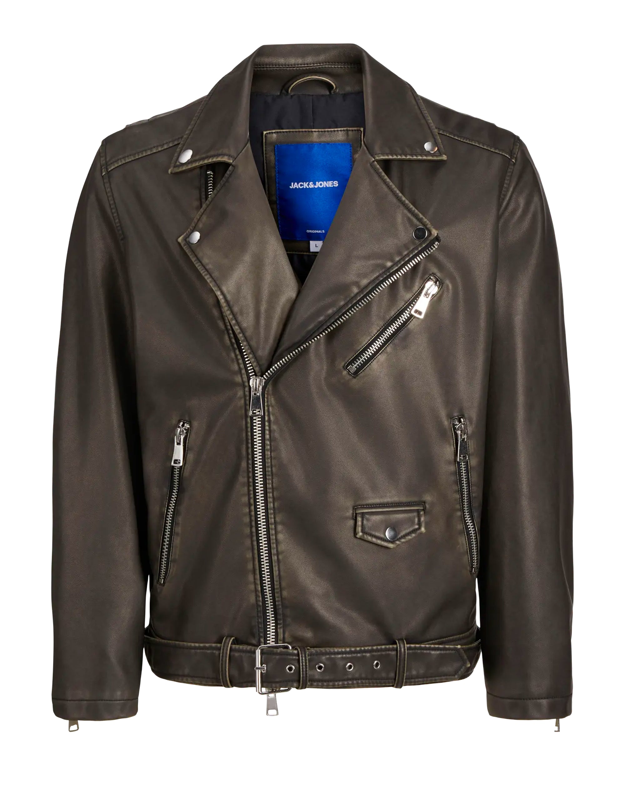 Jack & Jones Joreaton Biker Jacket Black