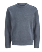 Jack & Jones Milano Stitch Knit Crew Neck Turbulence / Melange