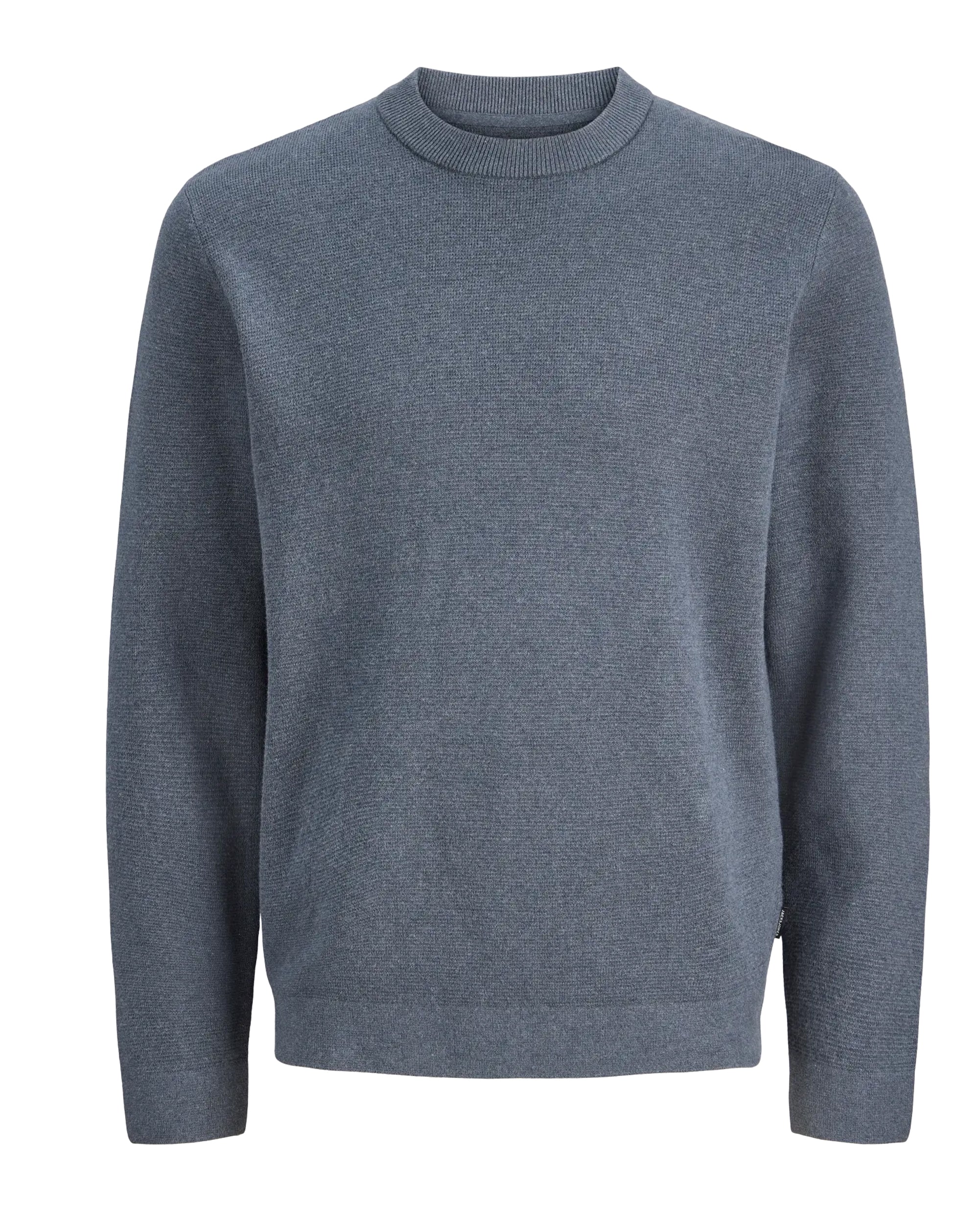 Jack & Jones Milano Stitch Knit Crew Neck Turbulence / Melange