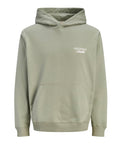 Jack & Jones Overhead Hoodie light brushed with a soft inside finish Seagrass
