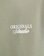 Jack & Jones Overhead Hoodie light brushed with a soft inside finish Seagrass