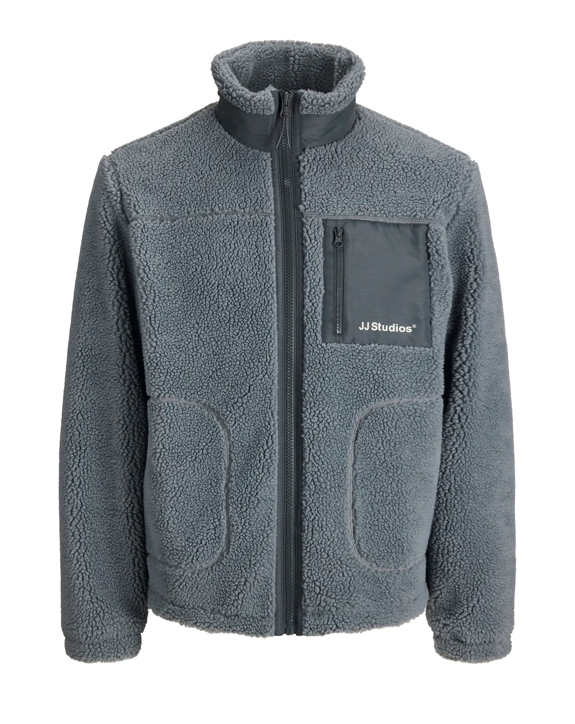 Jack & Jones JJE Soho Teddy jacket STORMY WEATHER