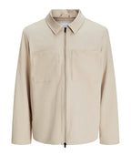 Jack & Jones Jjeperfect Shacket Overshirt Moonbeam