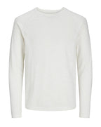 Jack & Jones Jjbreeze Knit Crew Neck Jumper Cloud Dancer