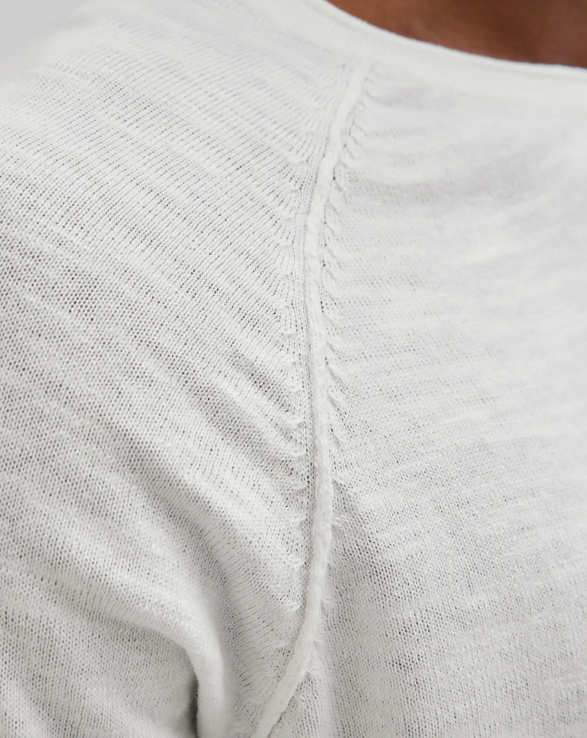 Jack & Jones Jjbreeze Knit Crew Neck Jumper Cloud Dancer