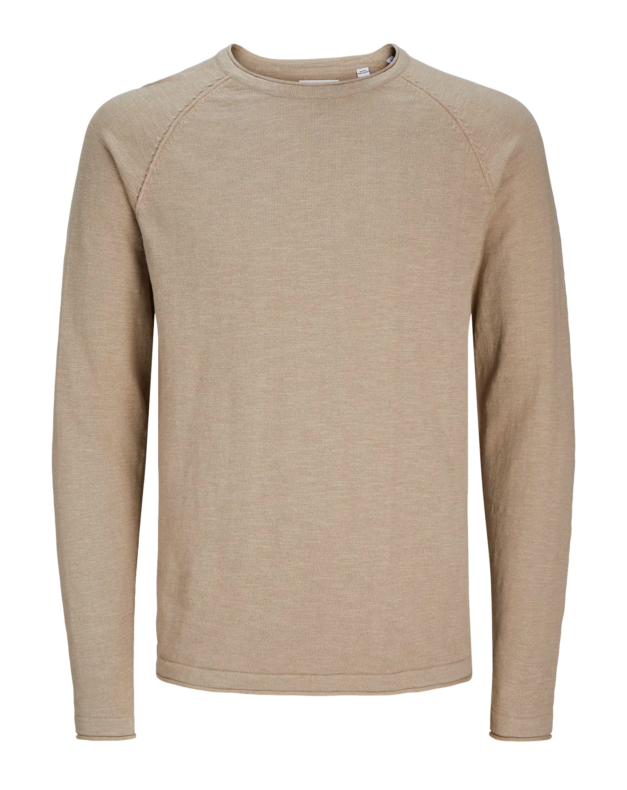 Jack & Jones Jjbreeze Knit Crew Neck Jumper Crockery