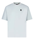 Luke 1977 Clarke crew neck t shirt washed sky blue
