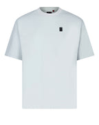 Luke 1977 Clarke crew neck t shirt washed sky blue