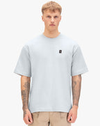 Luke 1977 Clarke crew neck t shirt washed sky blue