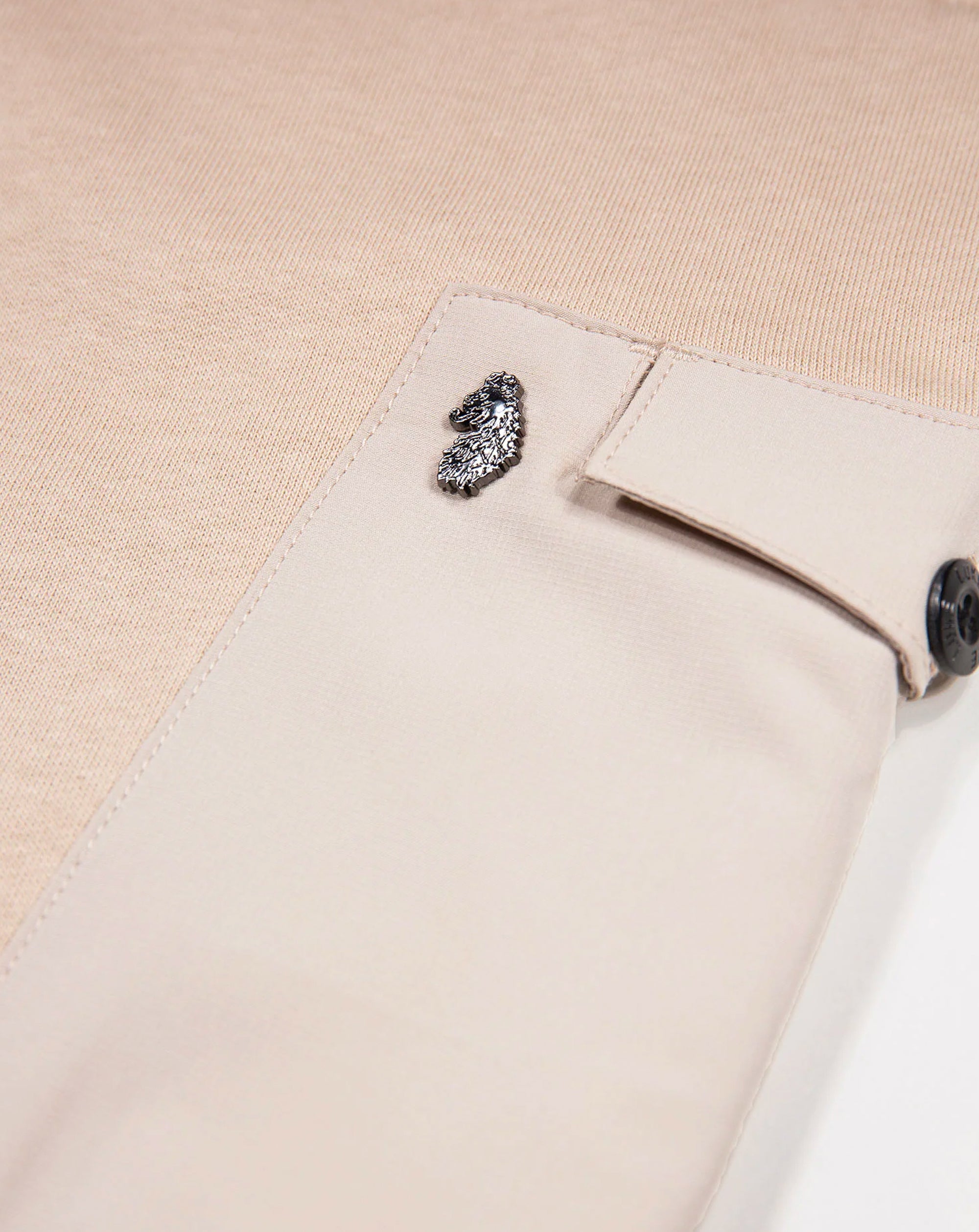 Luke 1977 Ealing pocket detail jogger Stone