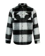 Luke 1977 Ettrick Overshirt Charcoal check