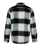 Luke 1977 Ettrick Overshirt Charcoal check