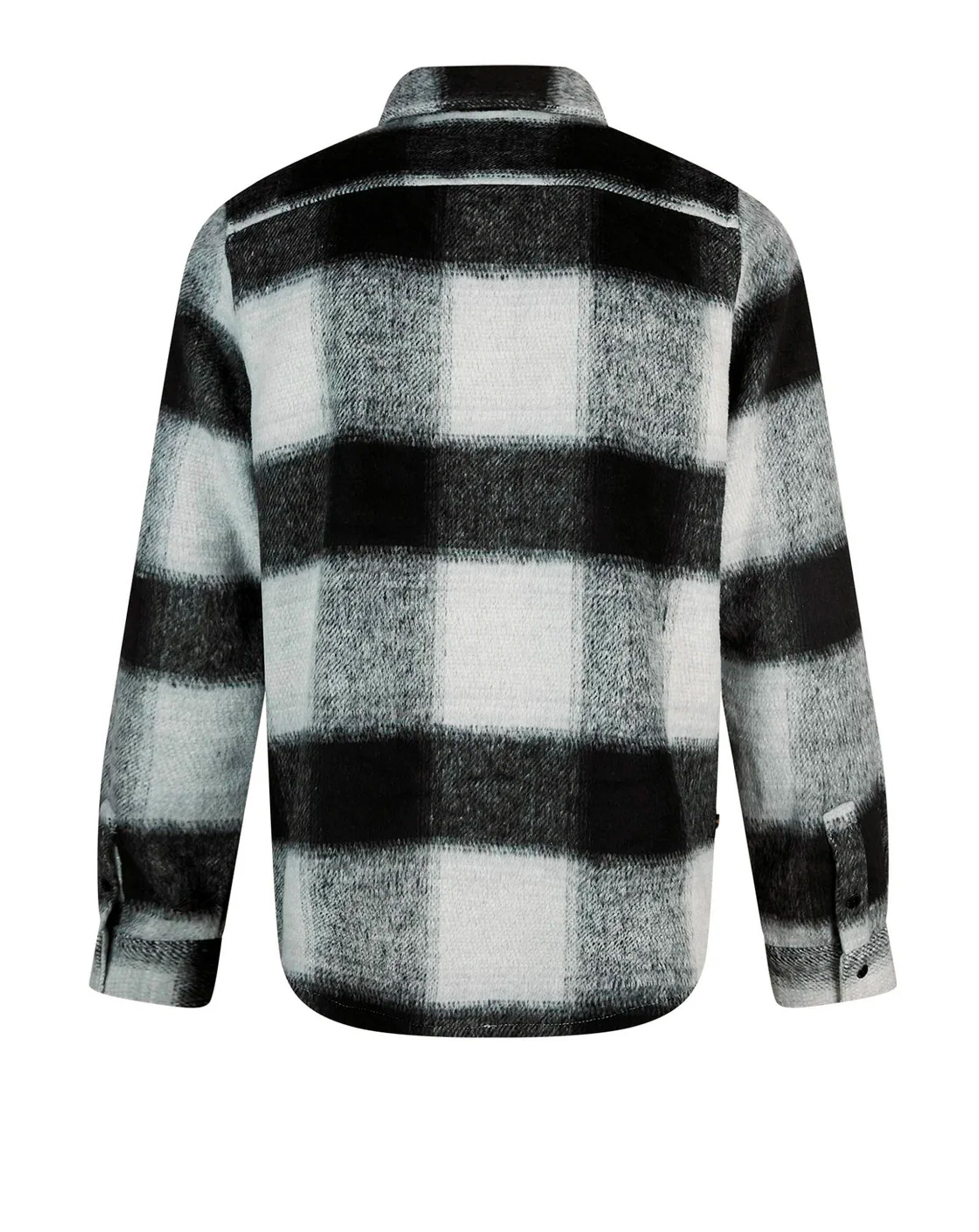 Luke 1977 Ettrick Overshirt Charcoal check