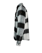 Luke 1977 Ettrick Overshirt Charcoal check
