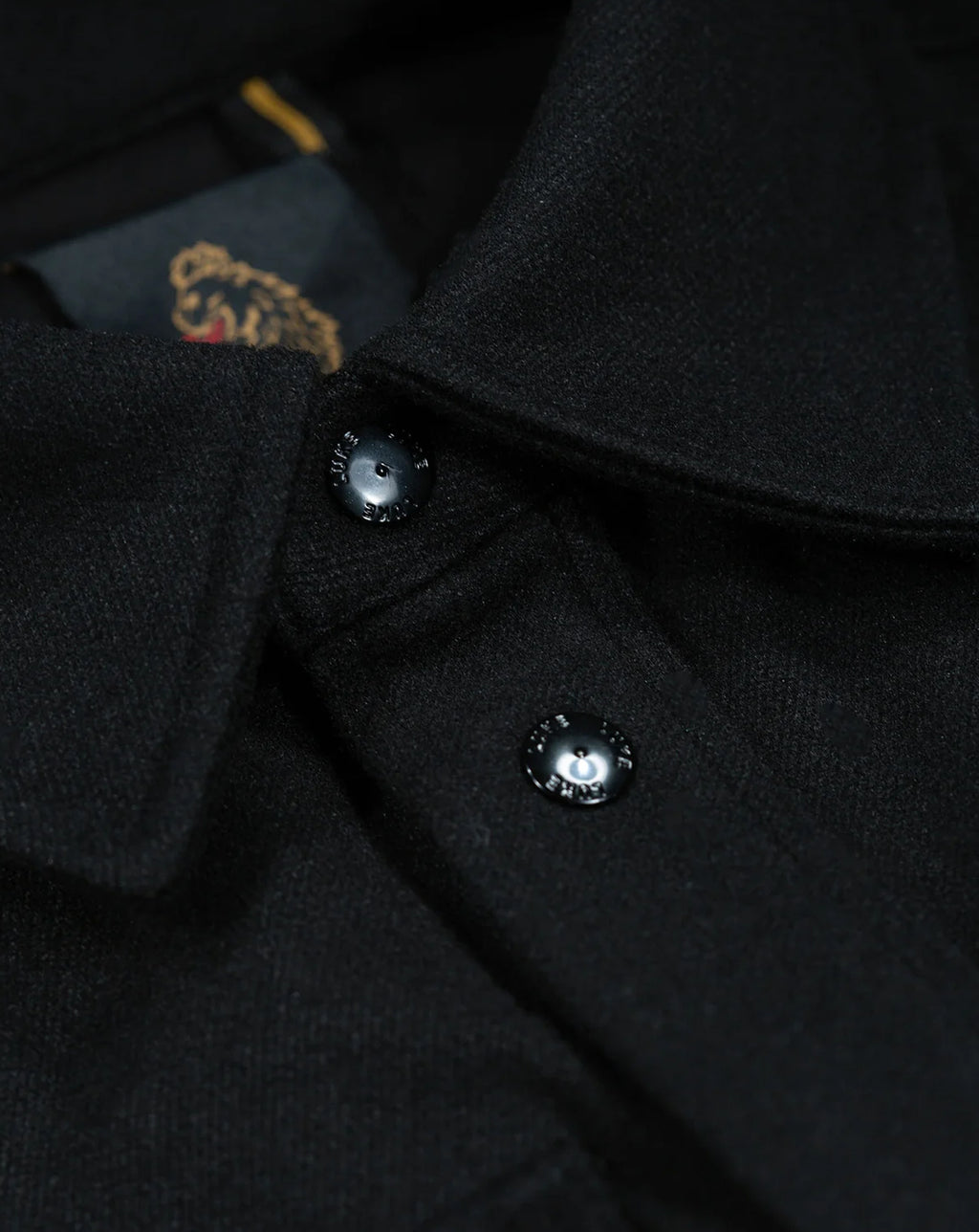 Luke 1977 Ettrick Soft Structured Overshirt BLACK