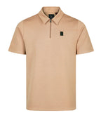 Luke 1977 Euphonic Modal zip polo FAWN