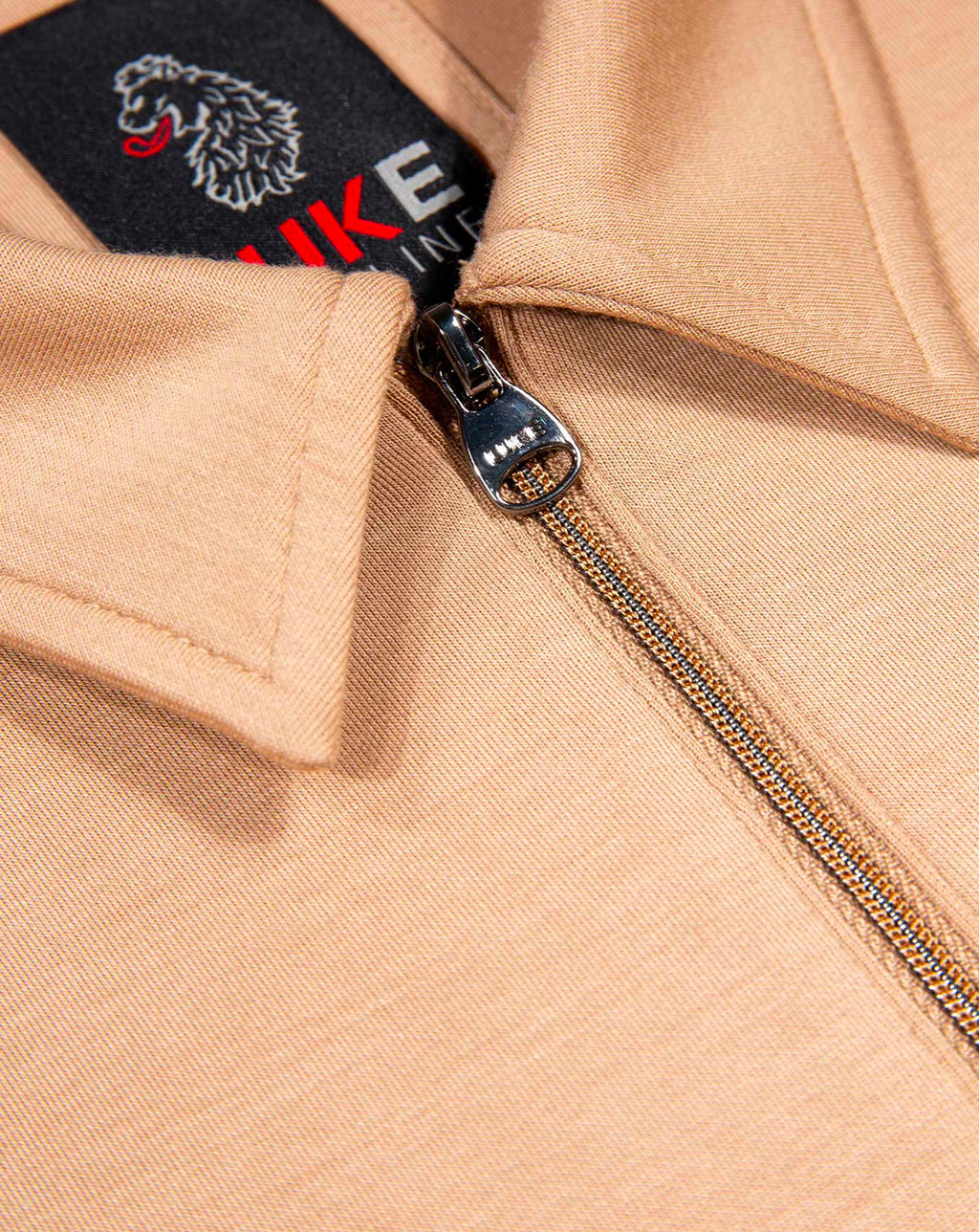 Luke 1977 Euphonic Modal zip polo FAWN