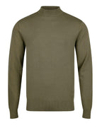 Luke 1977 Jenson 1000 Rib Neck Knitted Jumper - Clover