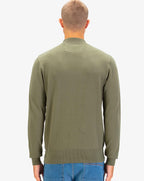 Luke 1977 Jenson 1000 Rib Neck Knitted Jumper - Clover