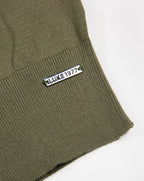 Luke 1977 Jenson 1000 Rib Neck Knitted Jumper - Clover