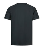 Luke 1977 Keswick rib detail crew neck t shirt CHARCOAL