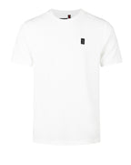 Luke 1977 Keswick rib detail crew neck t shirt WHITE