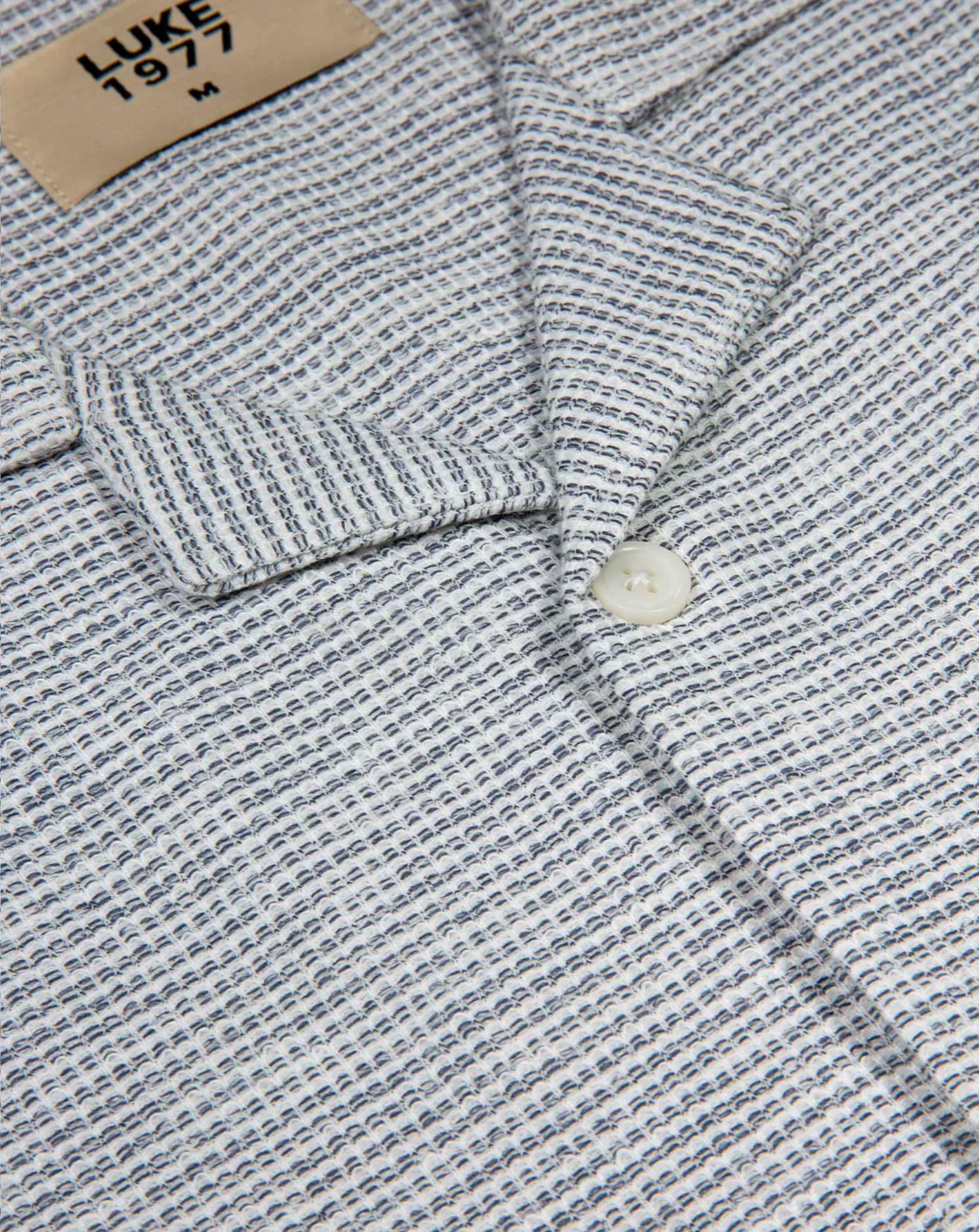 Luke 1977 Louisville waffle Short Sleeve Shirt WHITE