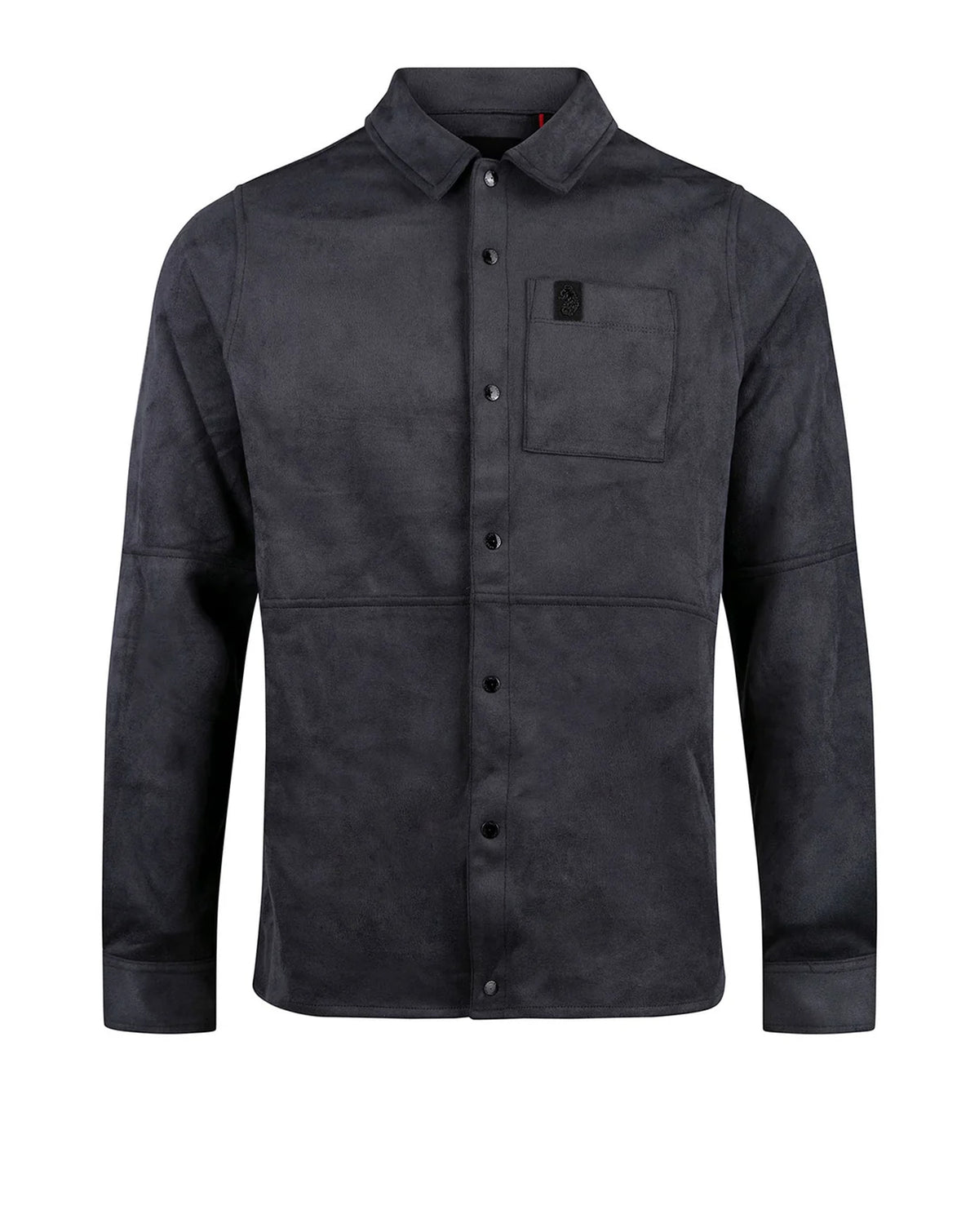 Luke 1977 Mainline Dylan Suede Shirt PORPOISE