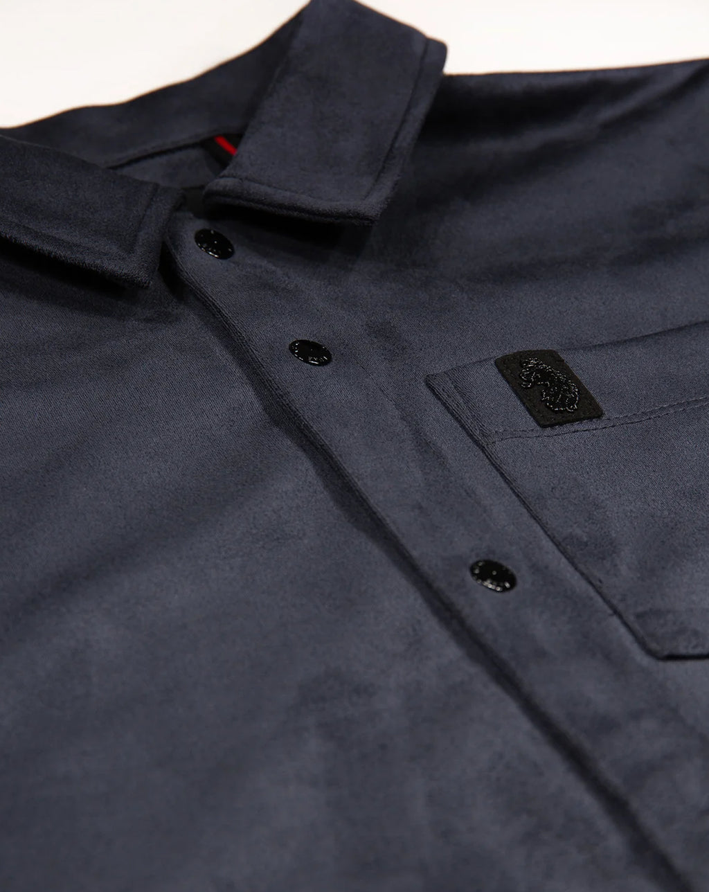 Luke 1977 Mainline Dylan Suede Shirt PORPOISE