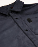 Luke 1977 Mainline Dylan Suede Shirt PORPOISE