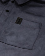 Luke 1977 Mainline Dylan Suede Shirt PORPOISE
