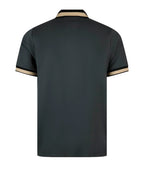 Luke 1977 Makati detailed polo shirt CHARCOAL