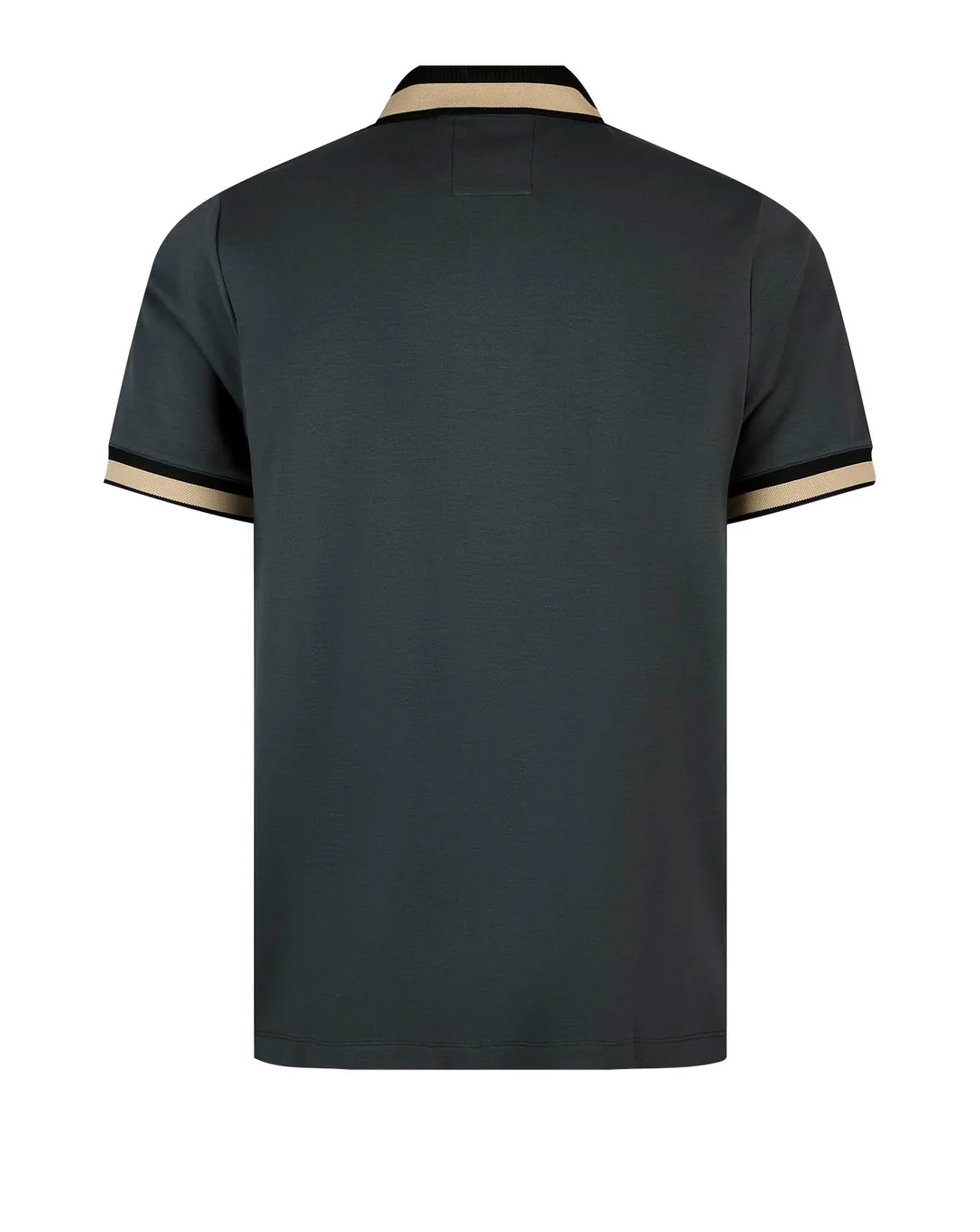 Luke 1977 Makati detailed polo shirt CHARCOAL