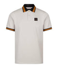 Luke 1977 Makati detailed polo shirt ICE GREY